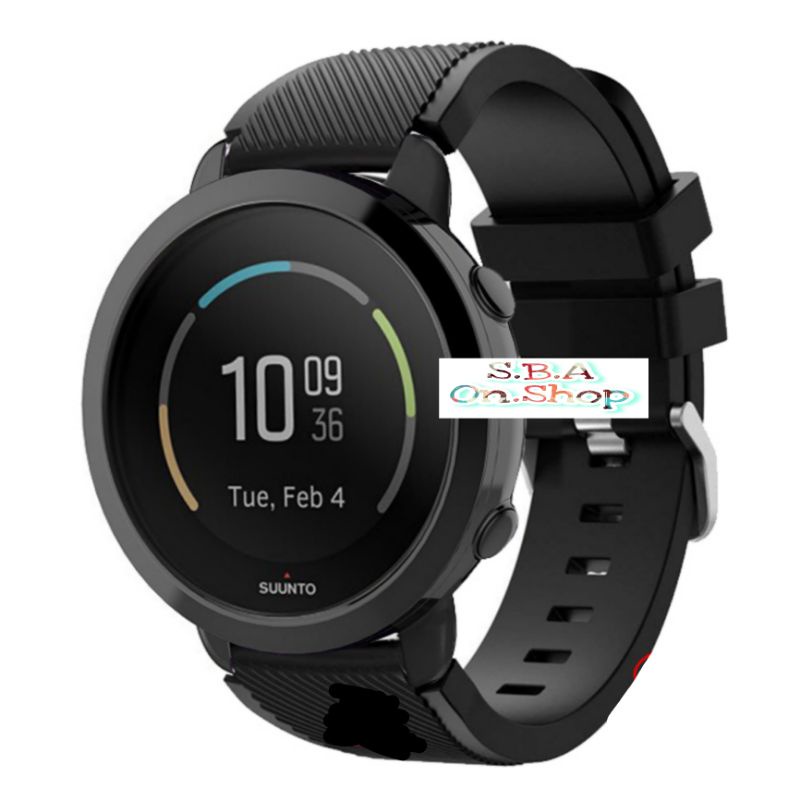 Strap Rubber Silicone Karet Watch Band Tali Jam Tangan Suunto 3 Fitness Fitnes Acc Smartwatch