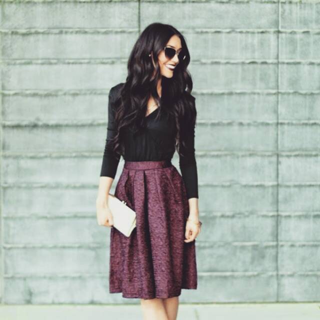 JUAL POLA ROK A-LINE