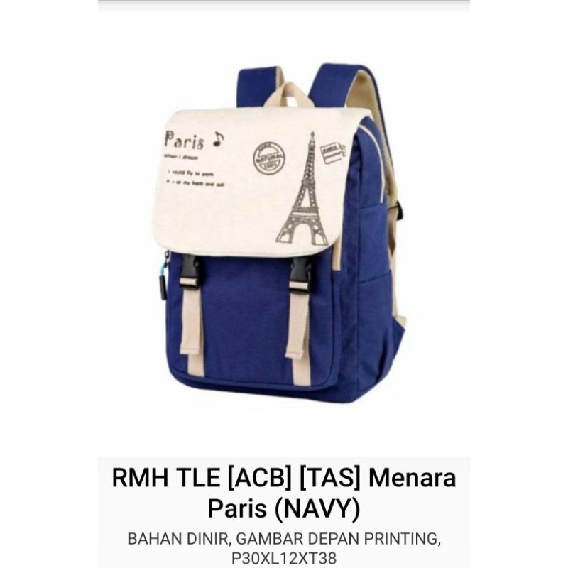 Tas Ransel Paris