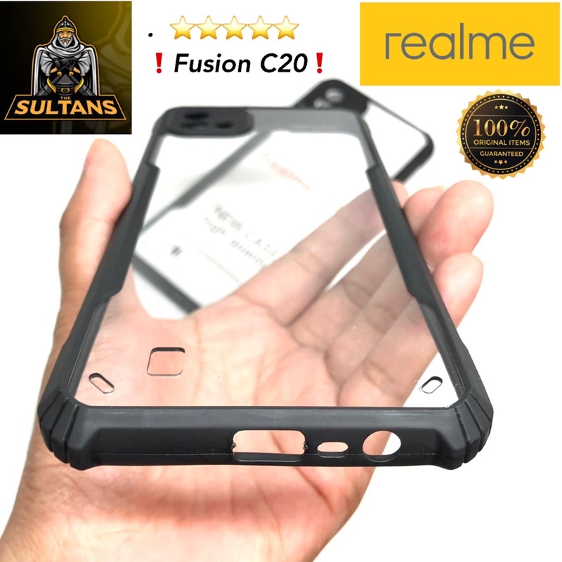 PROMO FUSION CASE ORIGINAL ACRILIC PREMIUM CASE REALME C20