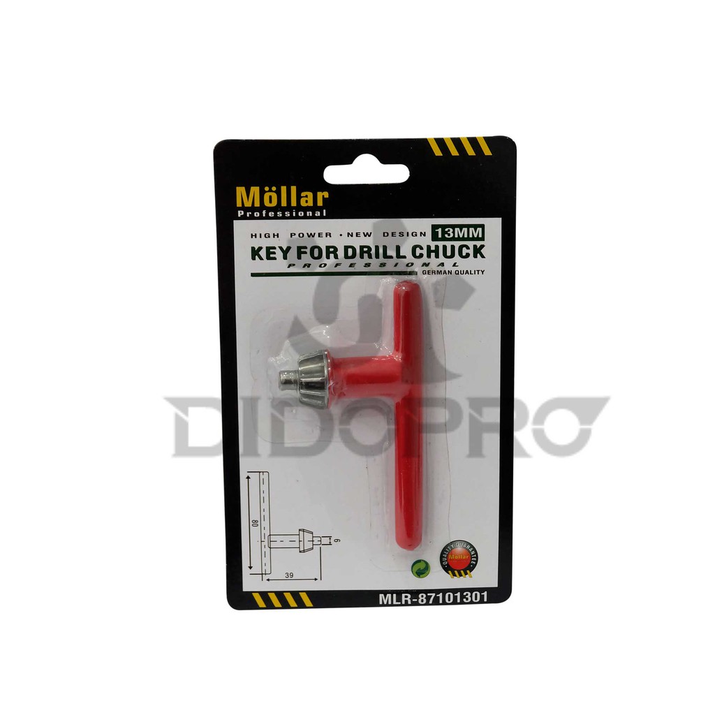 Kunci Kepala Bor / Key For Drill Chuck 13 mm / 13mm MOLLAR