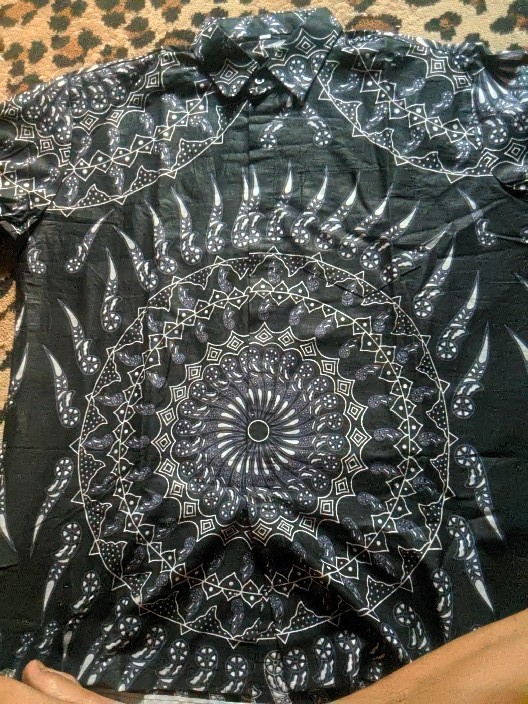 Kemeja Batik Pria Lengan Panjang Slim Fit Big Size M L Xl Xxl A Tasan Pria Jumbo Seragam Pernikahan