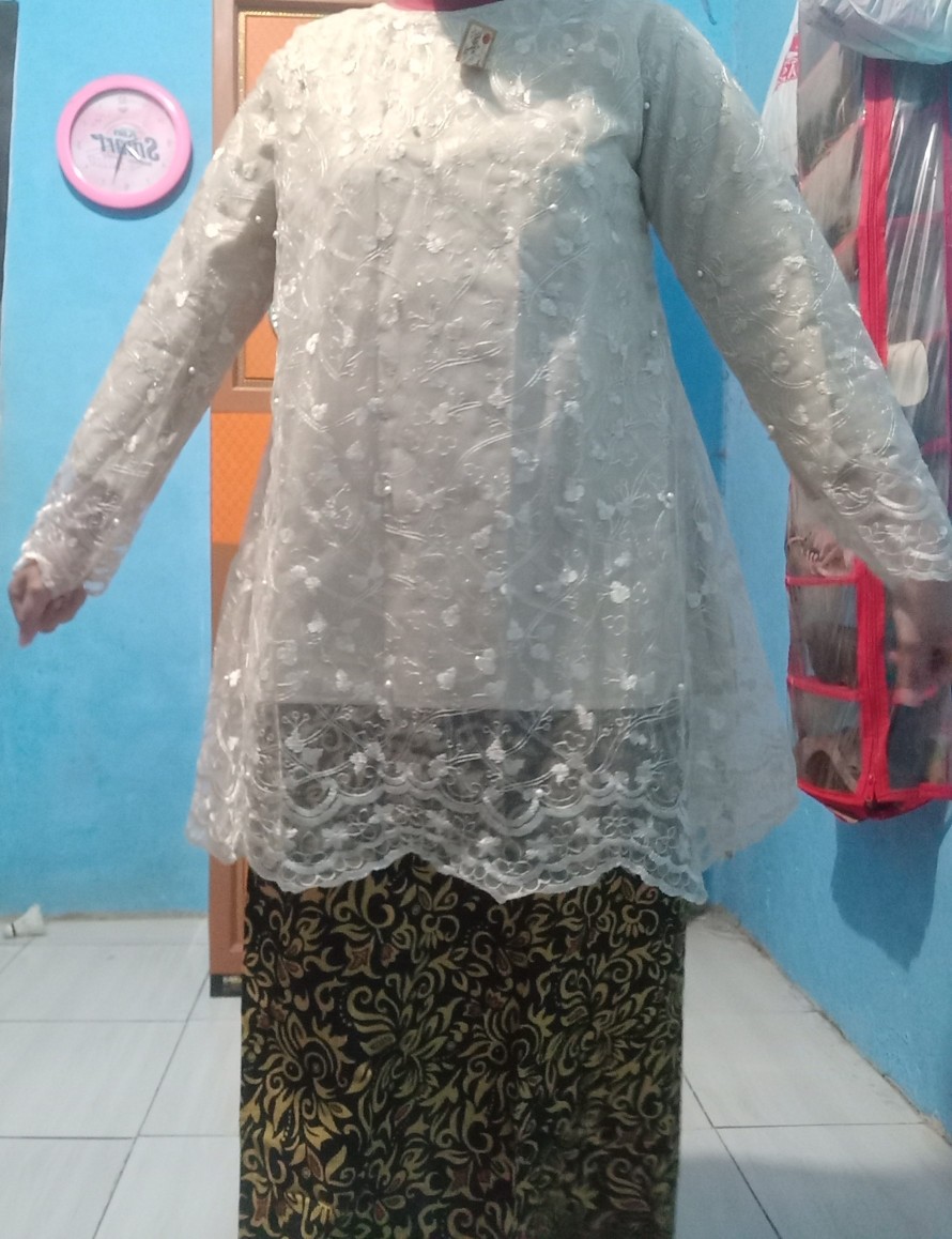 Ori Ready 6 Warna !!! Batik Couple Amelia Brukat Tile High Quality Couple Amalia