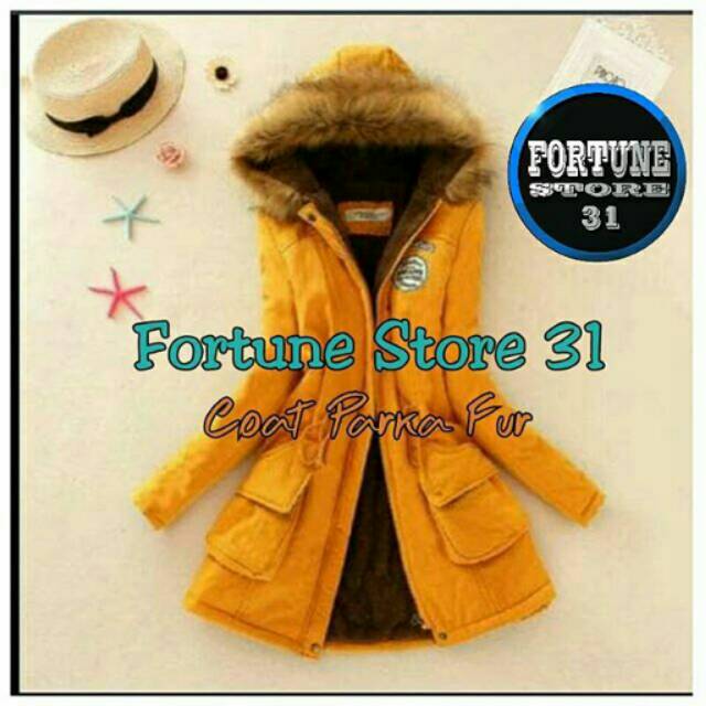 Coat Parka Wanita/Coat Parka Pria/Coat Panjang Lapis Bulu