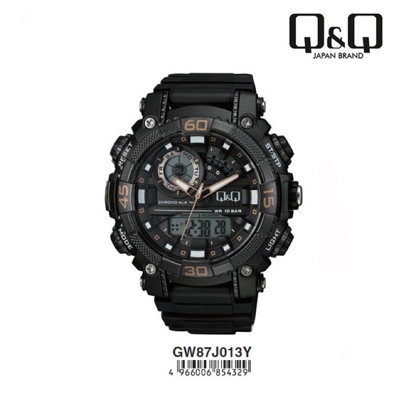 Jam Tangan Digital Pria Q&amp;Q QnQ QQ GW87 gw87 gw 87j GW87J Original Water Resist