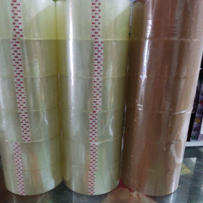 

Promo - LAKBAN BENING /COKLAT TEBAL Full 100 YARD isi 6 Rol