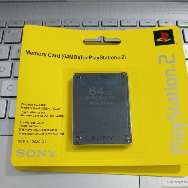 memory card ps2 64 mb hitam