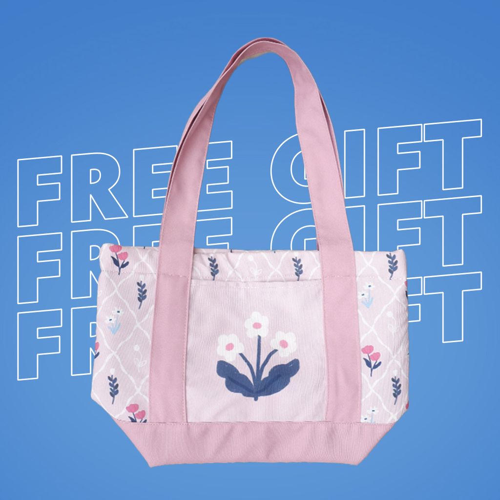 [GIFT] NIVEA x Kelly's Co SUPERBLOOM Tote Bag - Pink