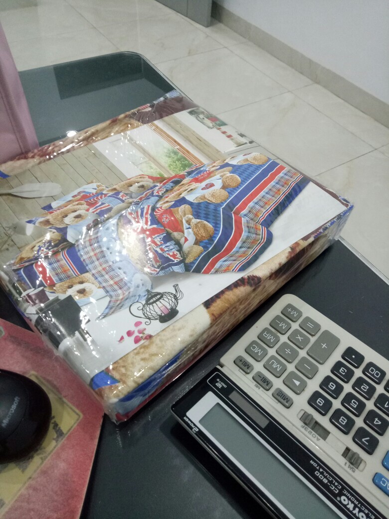 Sprei Motif Teddy Bear 3d Set 180x200 - Terlaris Seprei Extravaganza Motif Bear