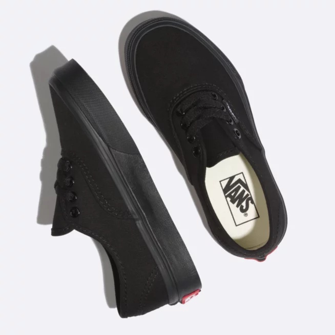 Sepatu anak Vans7 old skool/vans authentic tali hitam polos/vans anak catur slip on