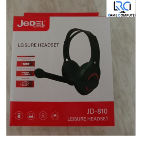 HEADPHONE GAMING JEDEL JD-810 WITH MICROPHONE