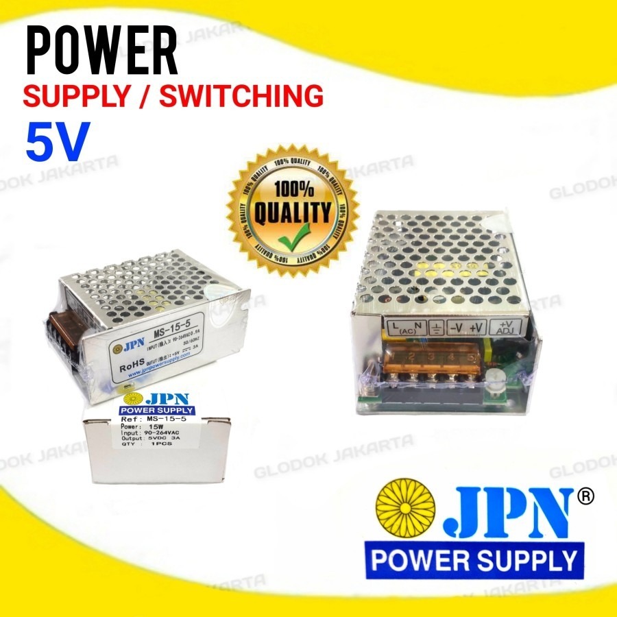 Adaptor Power Supply Switching 5V DC 20A 30A 40A LED CCTV Relay PLC