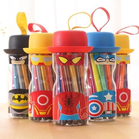 

Bagus Spidol Warna Pensil Warna Anak-Anak Crayon Hero Batman Spiderman Terlaris