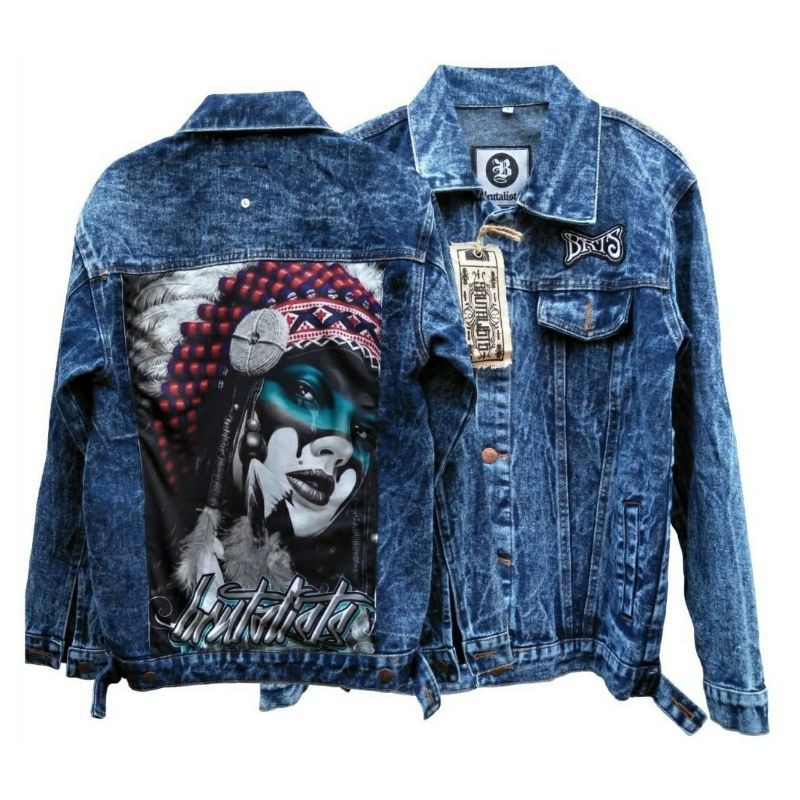 JAKET JEANS BRUTALIST ORIGINAL