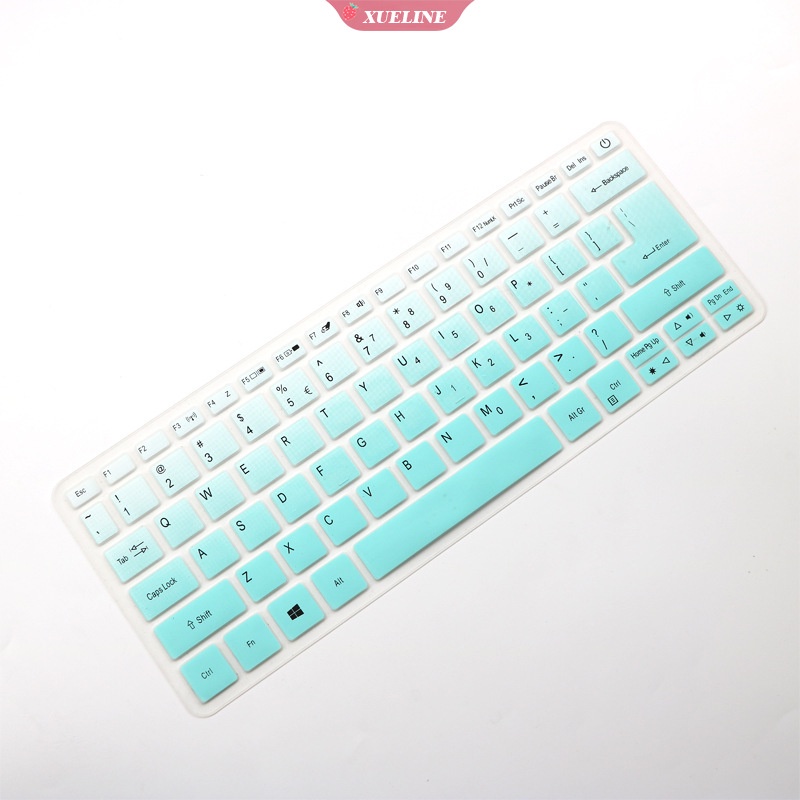 Skin Silikon Lembut Cover Pelindung Keyboard Acer Ink Dance EX214 X45 14 &quot;Anti Air / Debu
