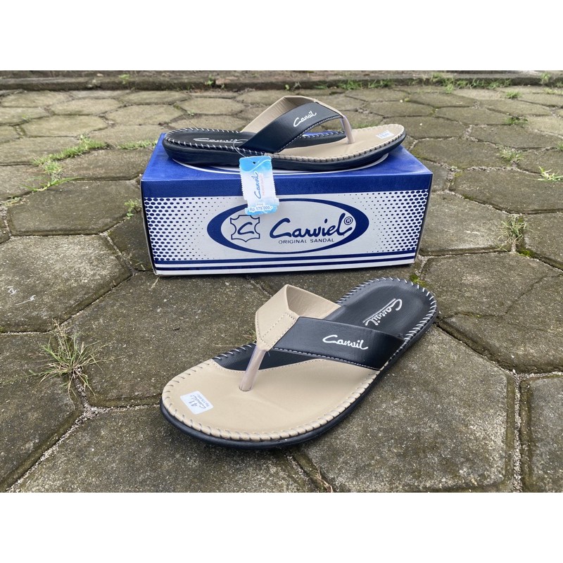 SANDAL JAPIT PRIA CARVIL JAHIT (JP) / SANDAL TERLARIS SANDAL PRIA