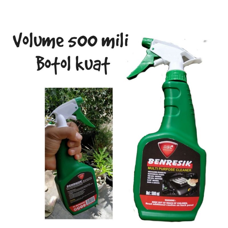 Pembersih kerak karat kap mesin mobil / pembersih ruang mesin / engine degreaser benresik ukuran 500ml