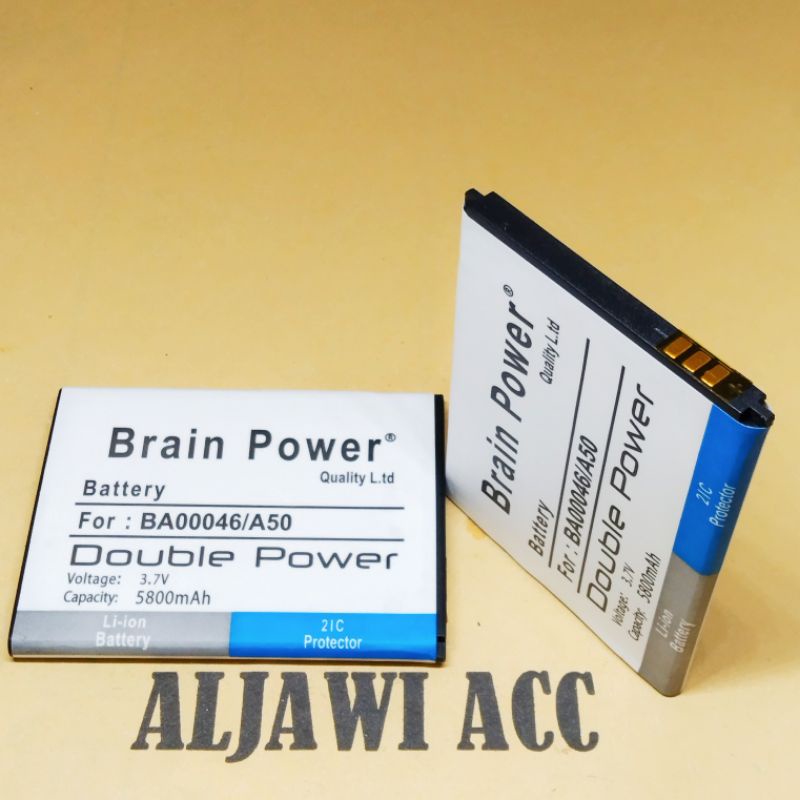 Baterai Bt Batre Battery Mito Fantasy A50 BA-00046 Double Power