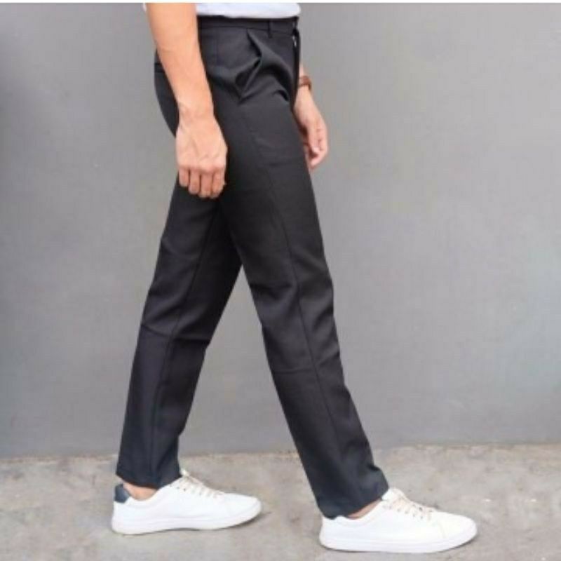 TERLARIS...CELANA FORMAL PRIA SLIMFIT/CELANA KANTOR/CELANA KERJA/CELANA BAHAN DASAR PRIA