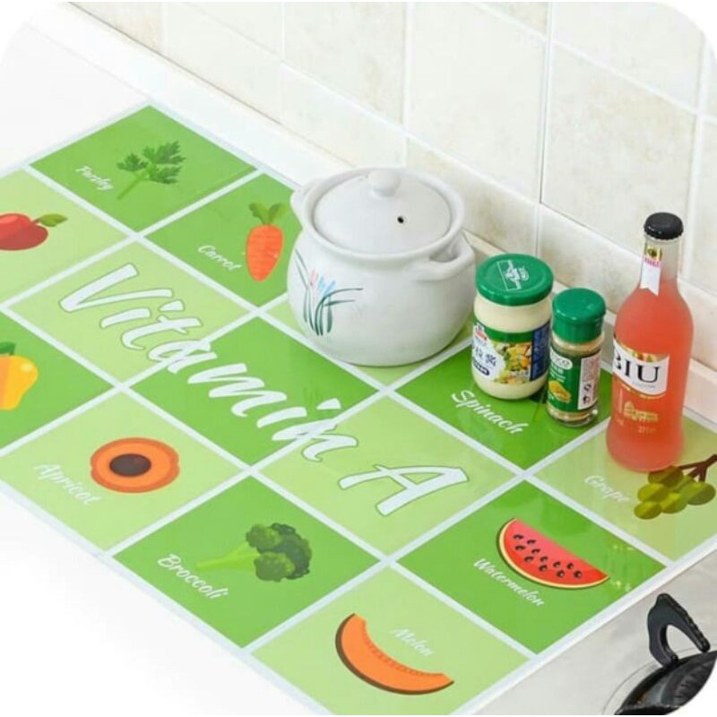 ⭐️ Jendela Kosmetik ⭐️ Stiker Dapur / Sticker Dapur / Wallpaper Dapur / Hiasan Dapur / Sticker Dinding / Stiker Dinding