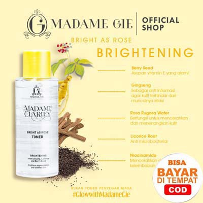 MADAME GIE Anti Acne Toner/Collagen Toner/ Brightening Toner 100mL