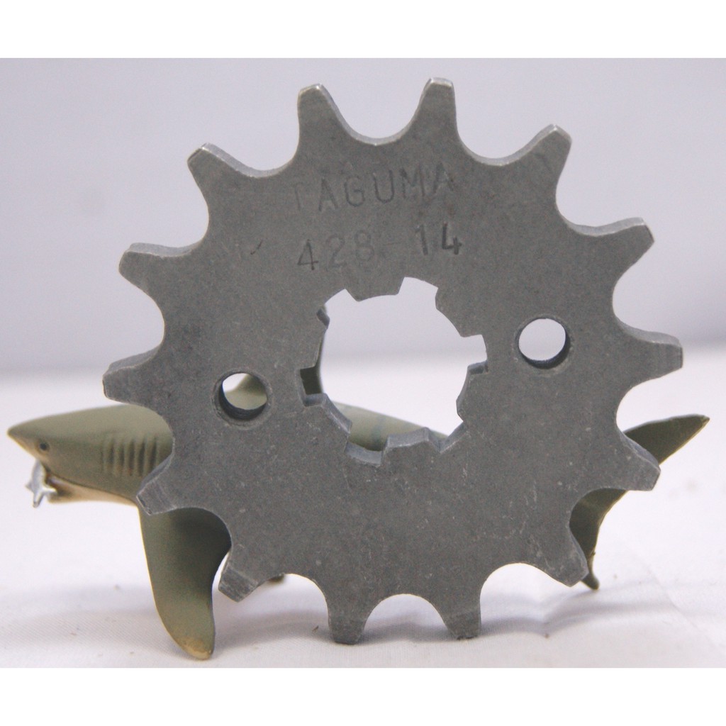 Gigi Tarik 14T ~ 15T SUZUKI Satria FU 125cc Lama / Barong Gir Depan - Front Sprocket Gear TAJIMA