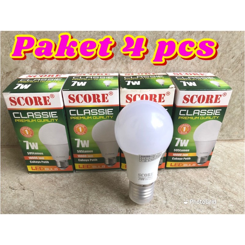 BOHLAM LED classei 7W PAKET 4