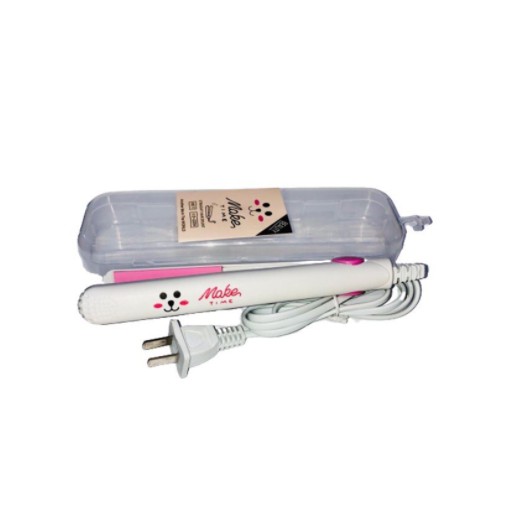 Catok Karakter Kartun / Catokan Lurus Line / Catok Mini Karakter Anak Line / Hair Straightener Lucu