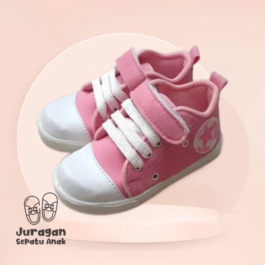 Sepatu anak sneaker laki laki dan perempuan star vns sepatu balita murah /sepatu anak lucu/sepatu sneaker lucu