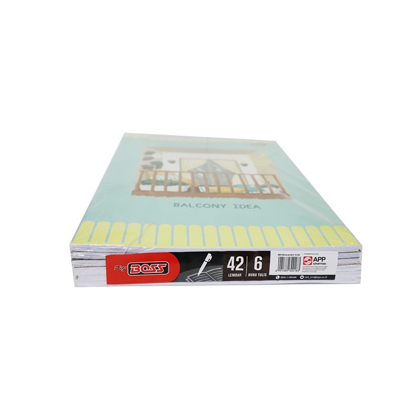 

Buku Tulis SATUAN Bigboss 42 Lembar ( motif random ) shabq