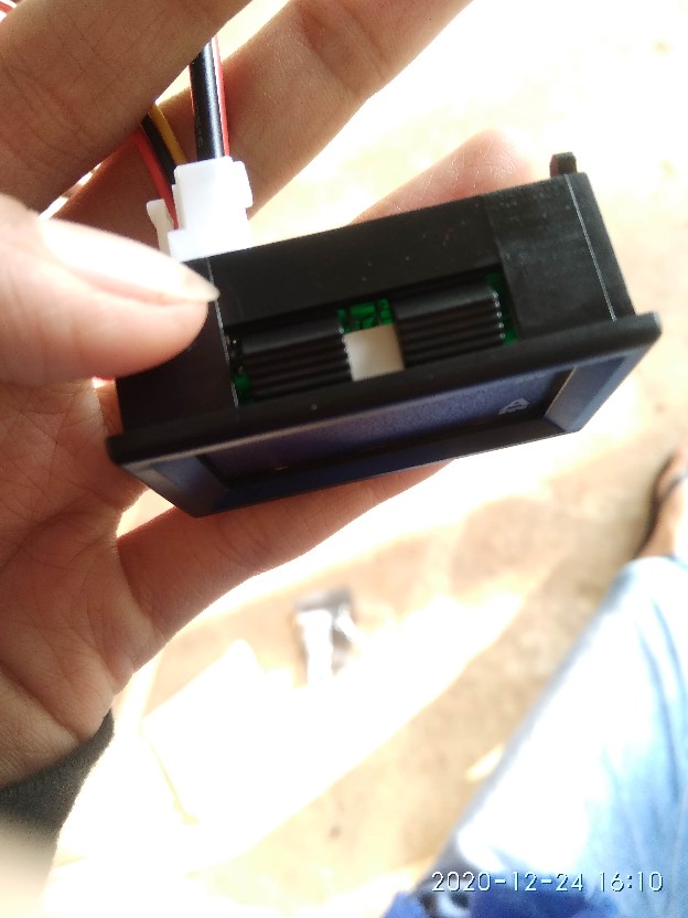 [cele]dc 0-100v 10a Ammeter Voltmeter Digital/tampilan Ganda/detektor Tegangan 0.28 Merah Biru Led