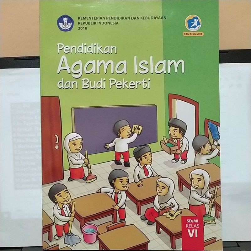 Buku Pendidikan Agama Islam dan Budi Pekerti Kelas 6