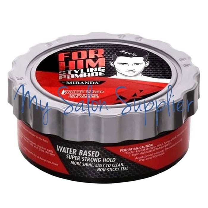 Miranda Styling Pomade Water Based  Super Strong Hold and Shine 100g