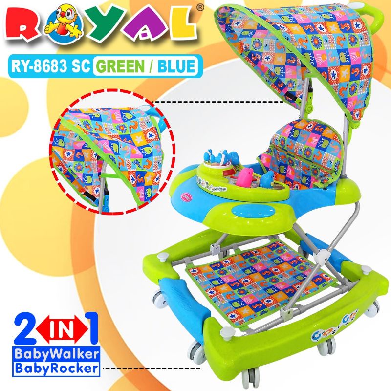 Baby walker Royal/sepeda bayi 202/222/826/828/839/8383/8683/9383 murah