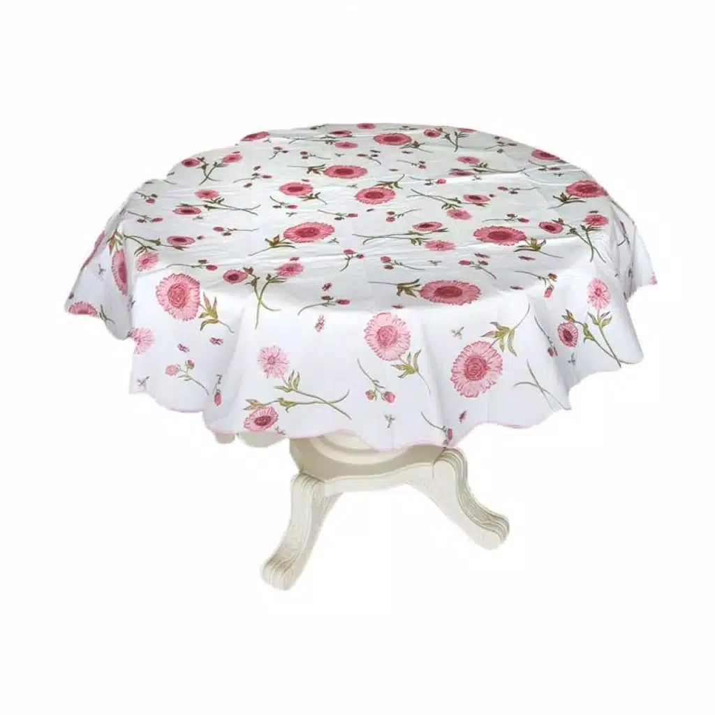 Taplak Meja Anti Air Bulat / Table Cloth Round Diameter 152cm