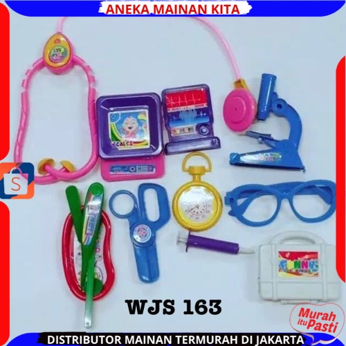 MAINAN ANAK DOKTER DOKTERAN PLAYSET WJ163 MAINAN EDUKASI ANAK CERDAS / MAINAN EDUKATIF DOKTER- DOKTERAN