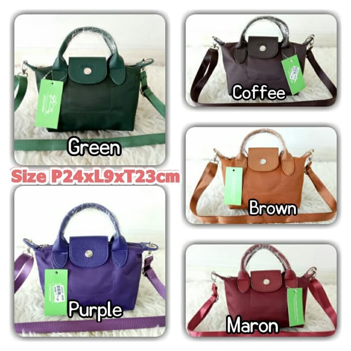 LC829 Tas Selempang Wanita Import Size Mini - Hitam