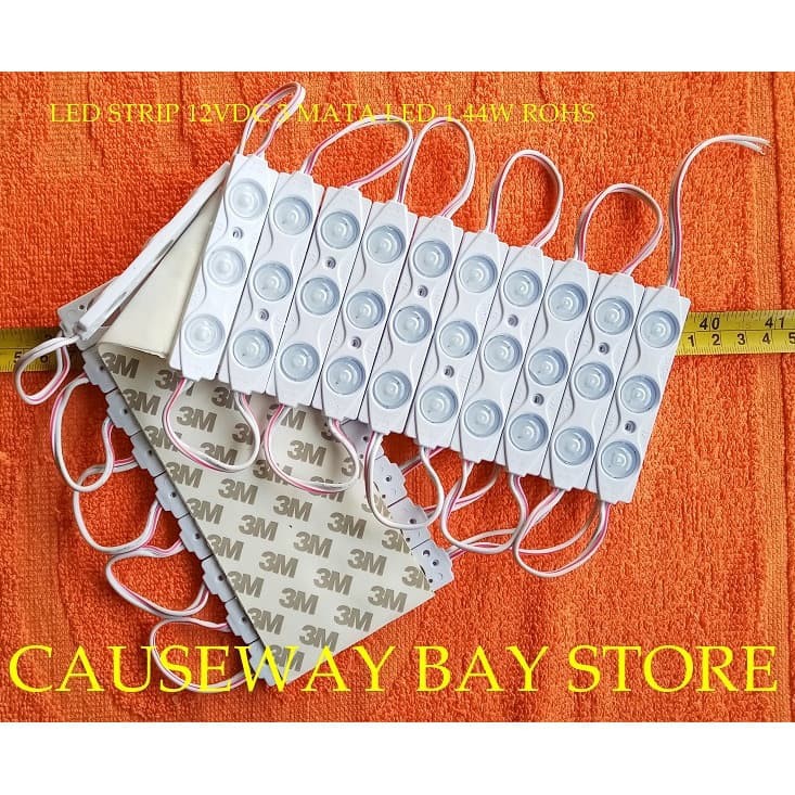 LED STRIP 12VDC 3 MATA LED 1.44W ROHS