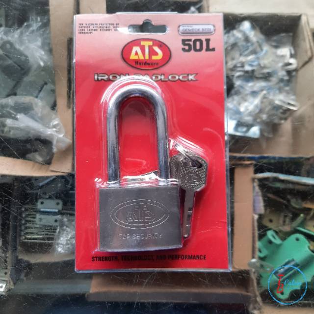 Kunci Gembok Pintu ATS 50mm (L)