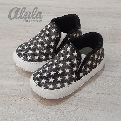 Sepatu Bayi Baby Shoes Prewalker Motif Bintang Lucu Murah Belum Bisa Berjalan