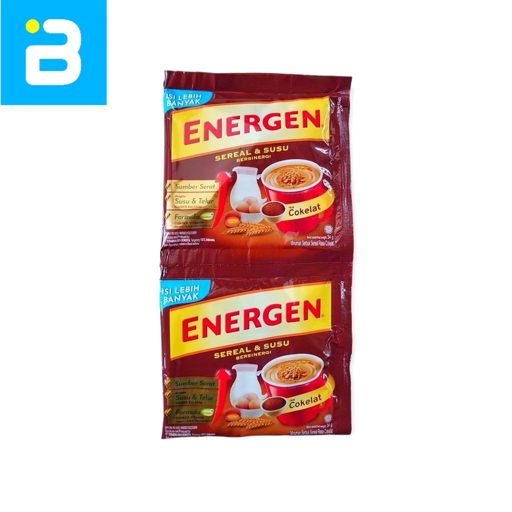 

Energen Cokelat 10 x 34 G