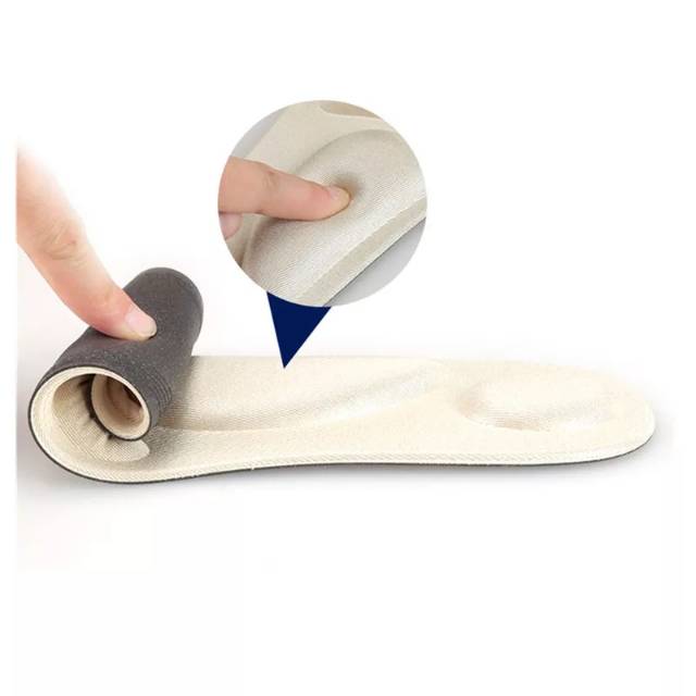 Foam Full Shoe Insole Alas Insoles Busa 4D Sepatu Heels Cushion Bantalan