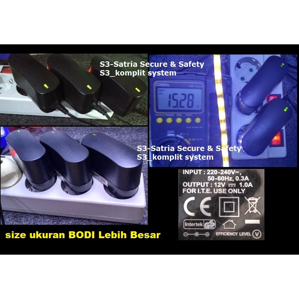 Charger Adaptor 12v 1A / Adaptor 1A 12V