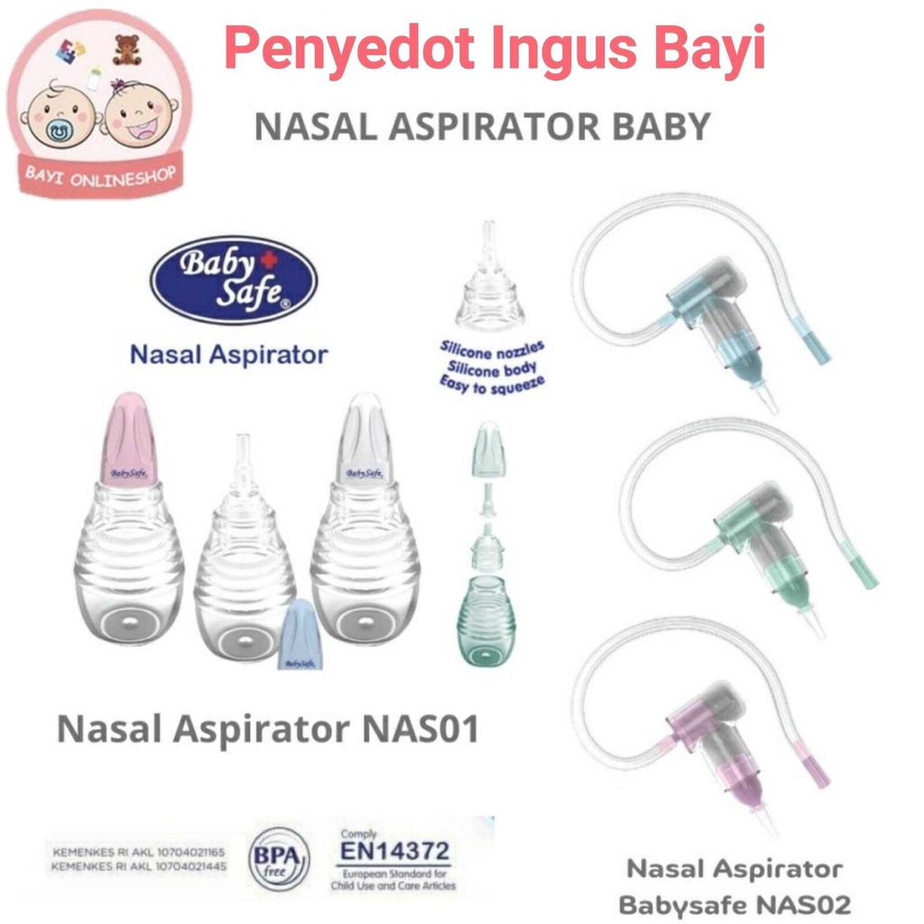 Penyedot Ingus Bayi Baby Safe / Nasal Aspirator