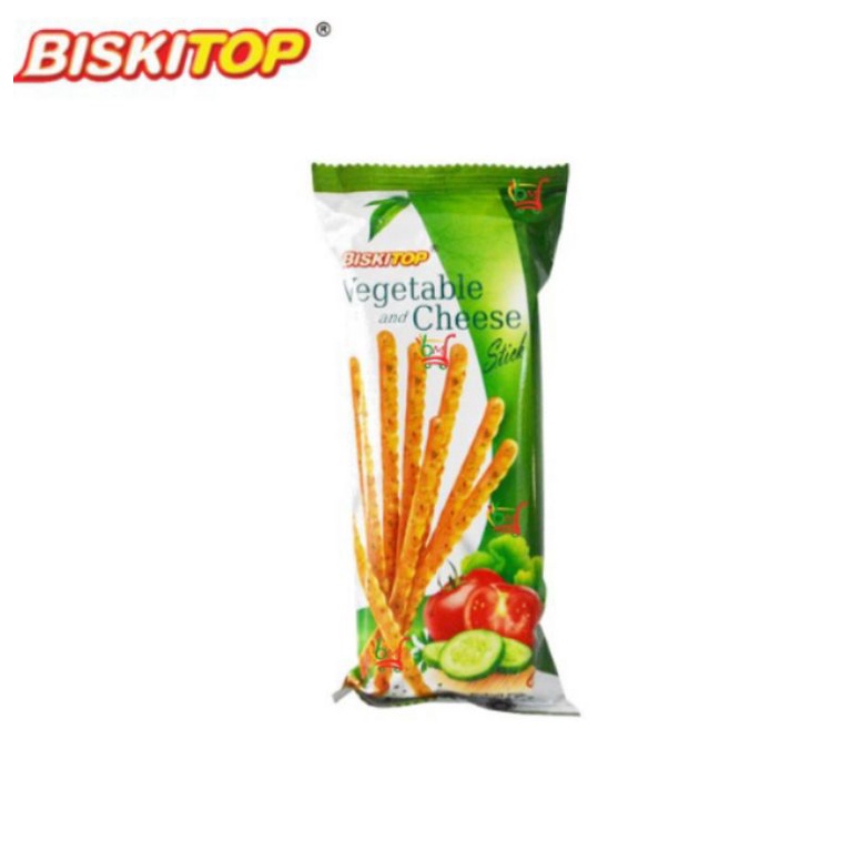 Biskitop Denex Vegetable And Cheese Stick Biscuit - Biskuit Keju Sayur