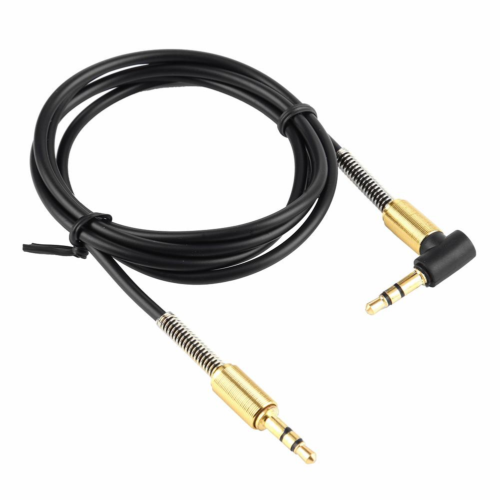 MOJITO 3.5mm Jack Stereo 1m Audio Cable Male to Male 90 Degree Right Angle Cable