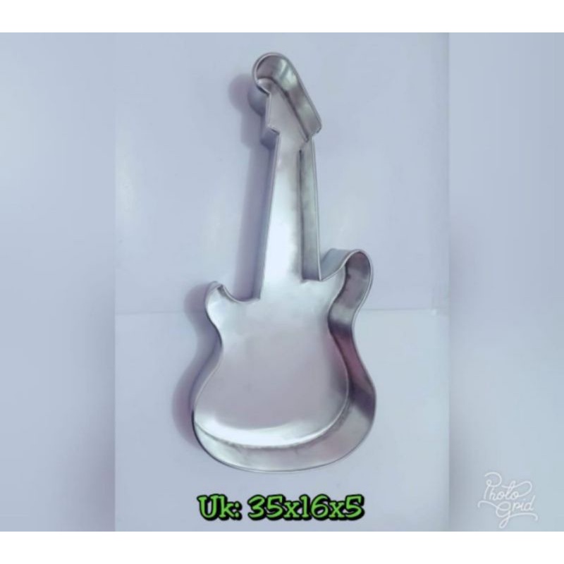 Loyang Kue Karakter / Loyang Bentuk Gitar