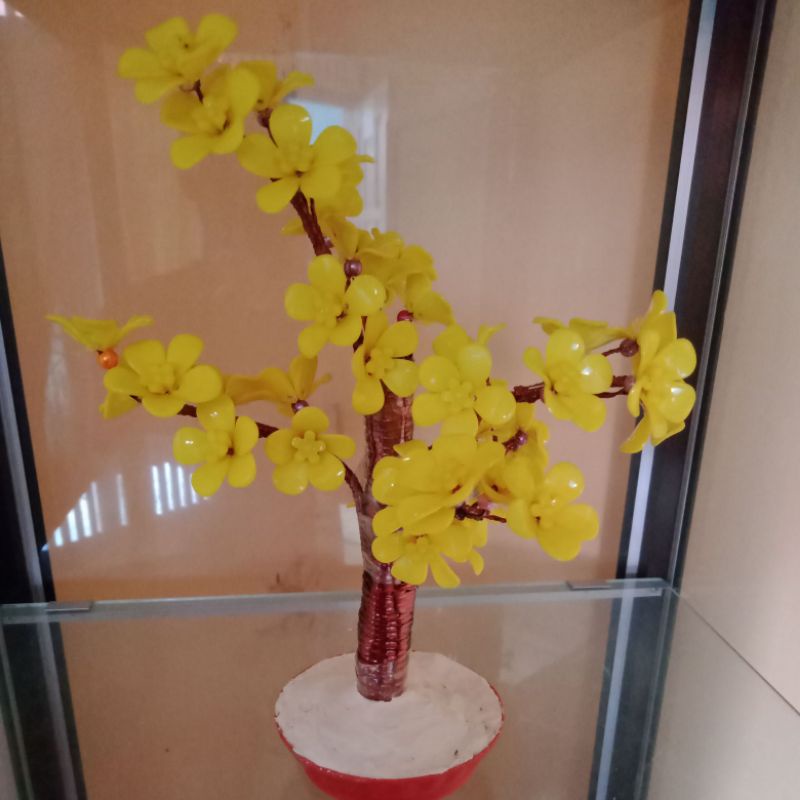 Hiasan Bunga Akrilik atau Kristal