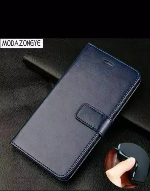 LEATHER CASE VIVO Y50/Y30/Y20/Y12S/Y16 FLIPCASE KULIT