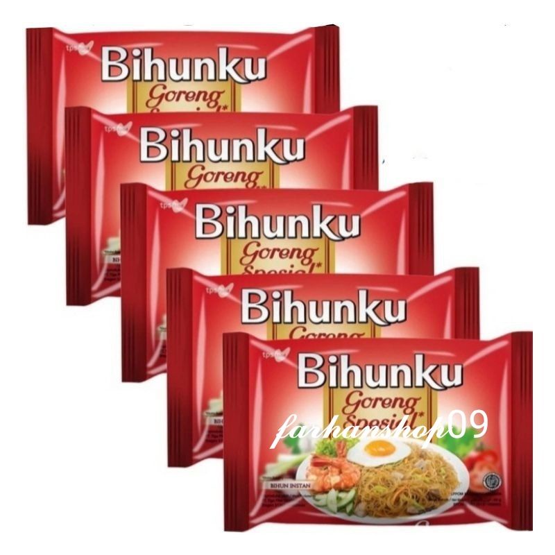 

Bihunku Goreng paket 5 pcs